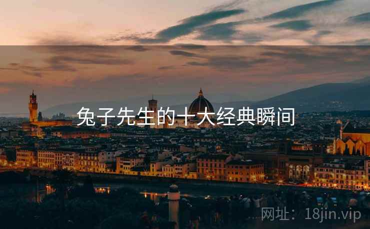 兔子先生的十大经典瞬间  第1张 兔子先生的十大经典瞬间  第1张