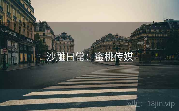 沙雕日常:蜜桃传媒
