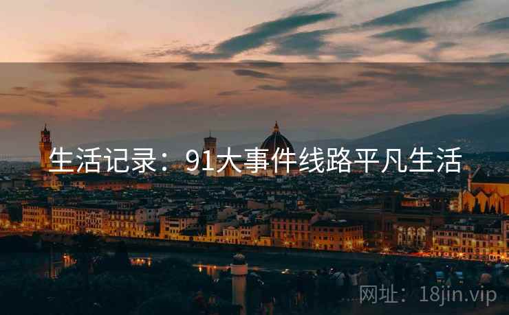 生活记录:91大事件线路平凡生活