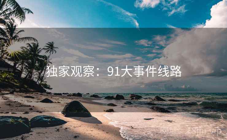 独家观察:91大事件线路