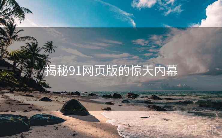 揭秘91网页版的惊天内幕