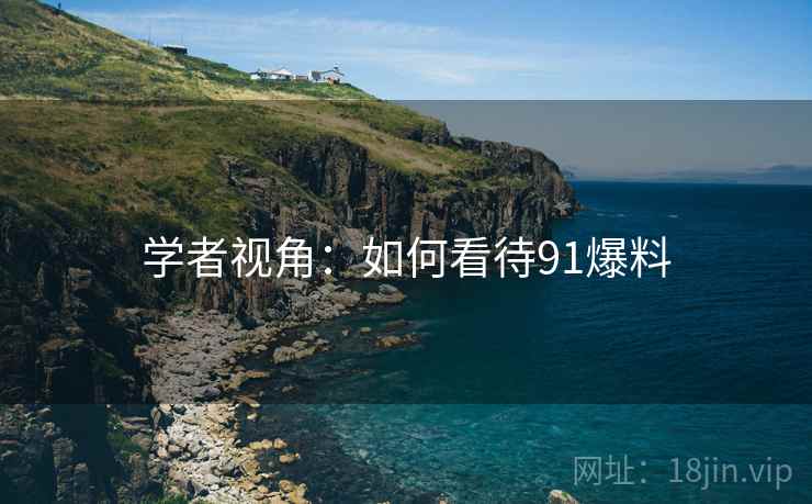 学者视角:如何看待91爆料